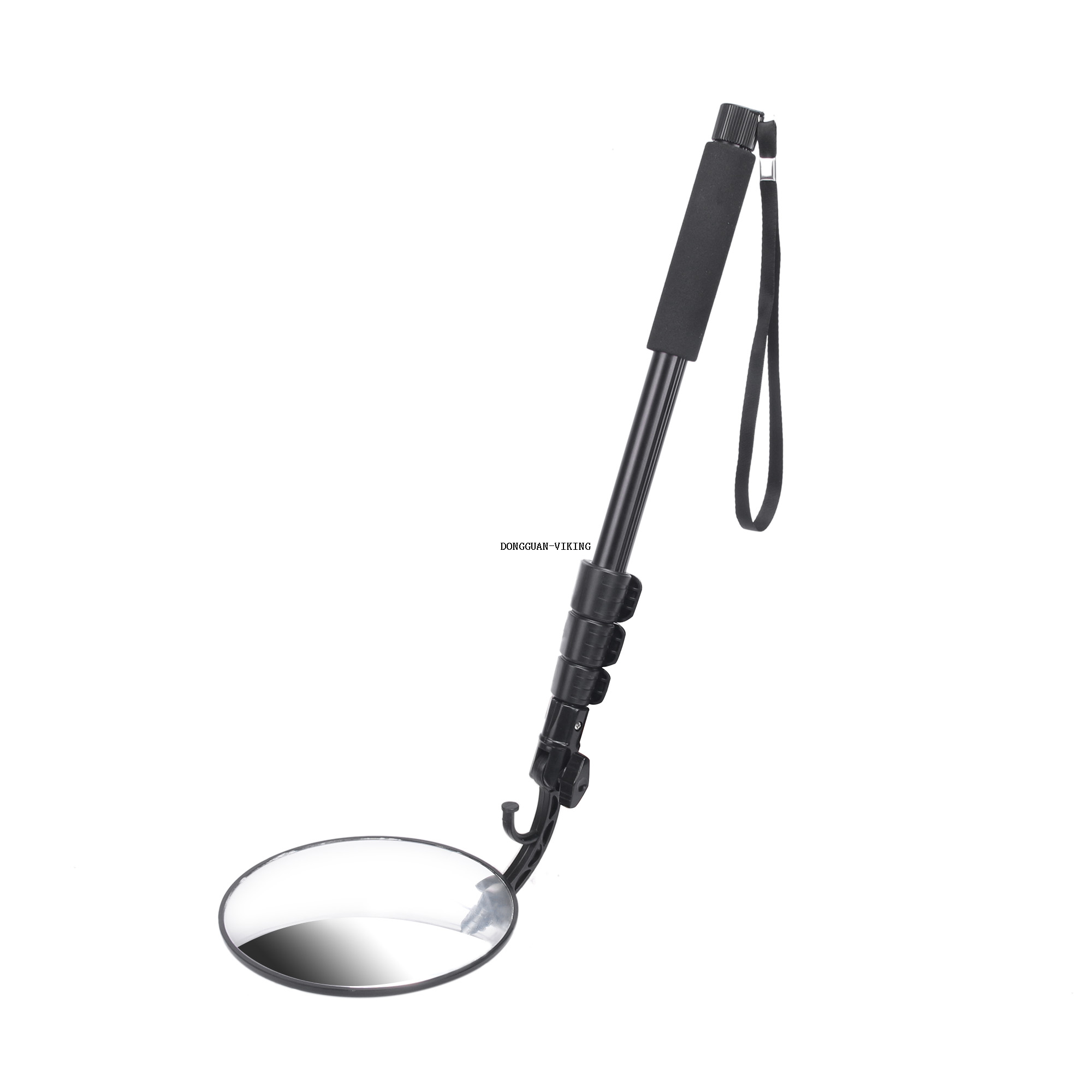 Detecção viking 15 cm de diâmetro dobrável sob o espelho de busca de inspeção do veículo 