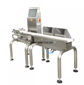 Máquina de verificação de peso automática de alta precisão na linha de produção de alimentos 